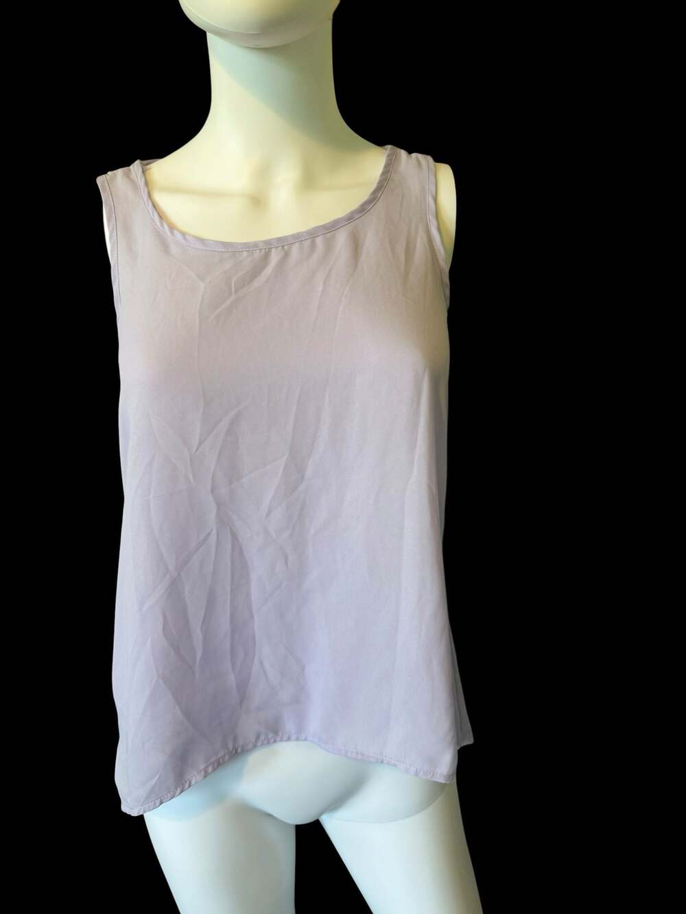 rue21 Lavender Sleeveless Tank Top with Braided Back Detail